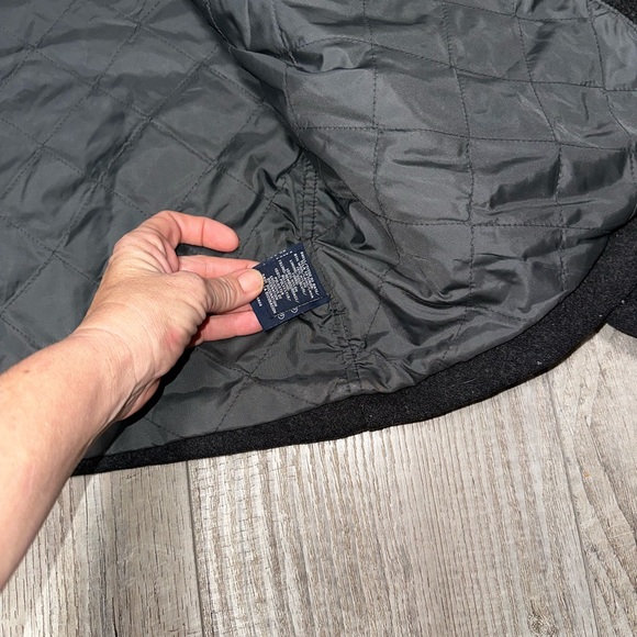 Men’s Tommy Hilfiger XXL Gray Wool Zip Up Jacket heavy lined - Picture 5 of 7